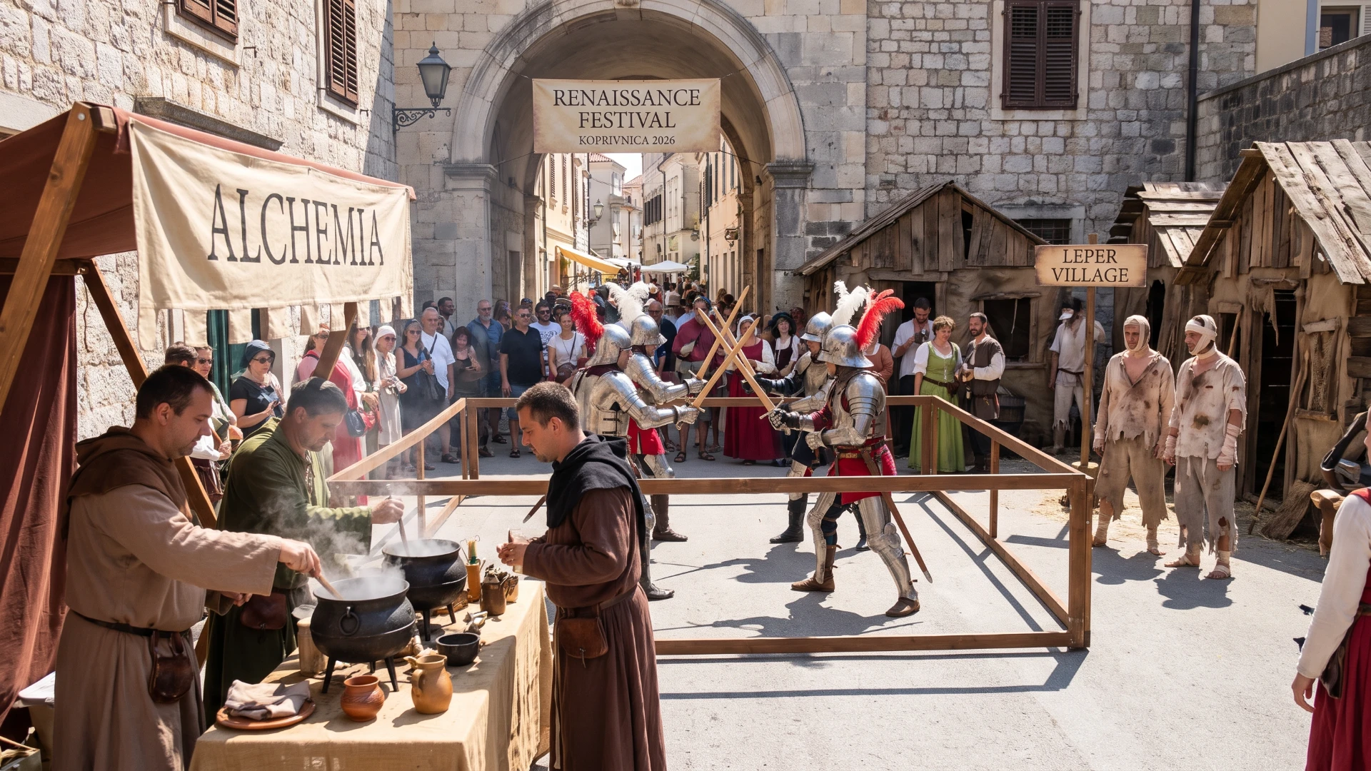 Renaissance Festival Koprivnica 2026 – Programm, Tickets & Besuchertipps