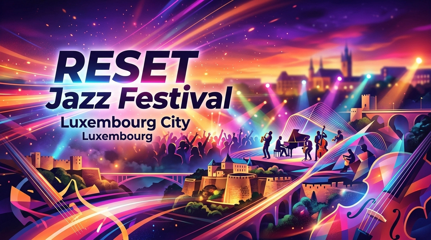 RESET Jazz Festival 2027 in Luxemburg – Europäische Jazz-Residenz & Konzerte
