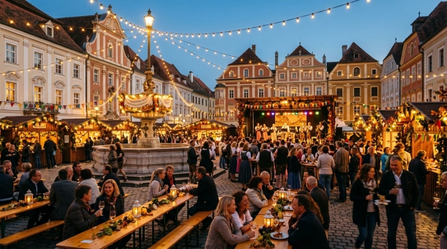 Retzer Weinlesefest 2026: Weinfest am Hauptplatz von Retz