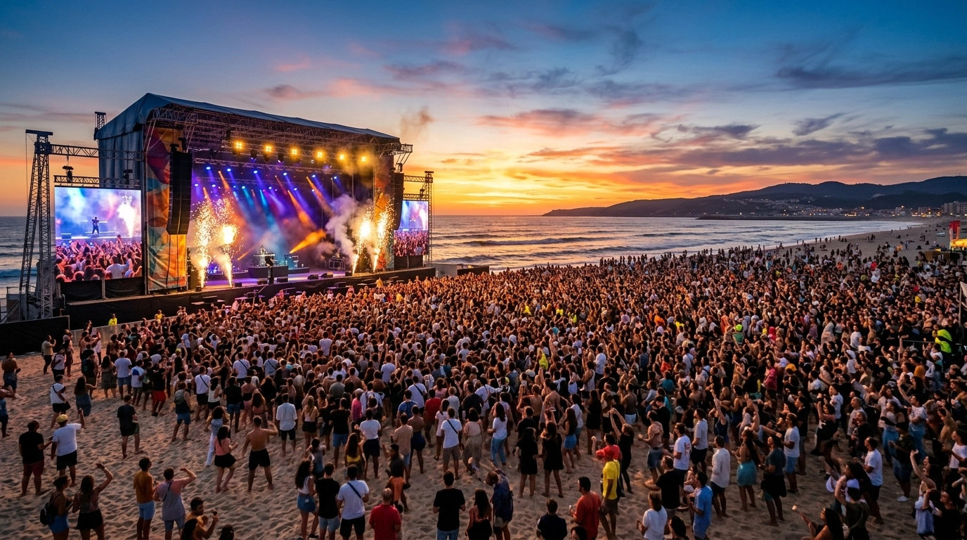 RFM Somnii 2027: EDM Strandfestival in Figueira da Foz