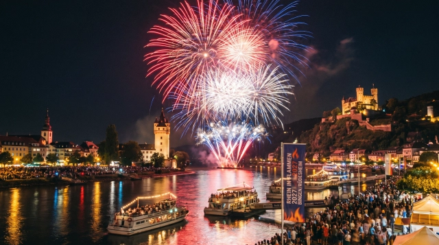 Rhine in Flames Bingen Rüdesheim 2027 – Fireworks, Program & Tickets