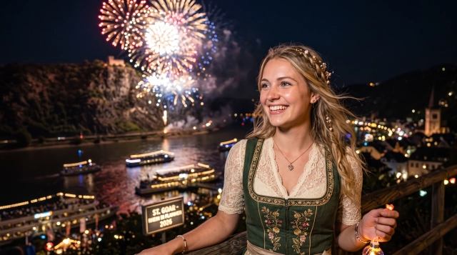 Rhein in Flammen St. Goar 2026: Termin, Feuerwerk und Tickets