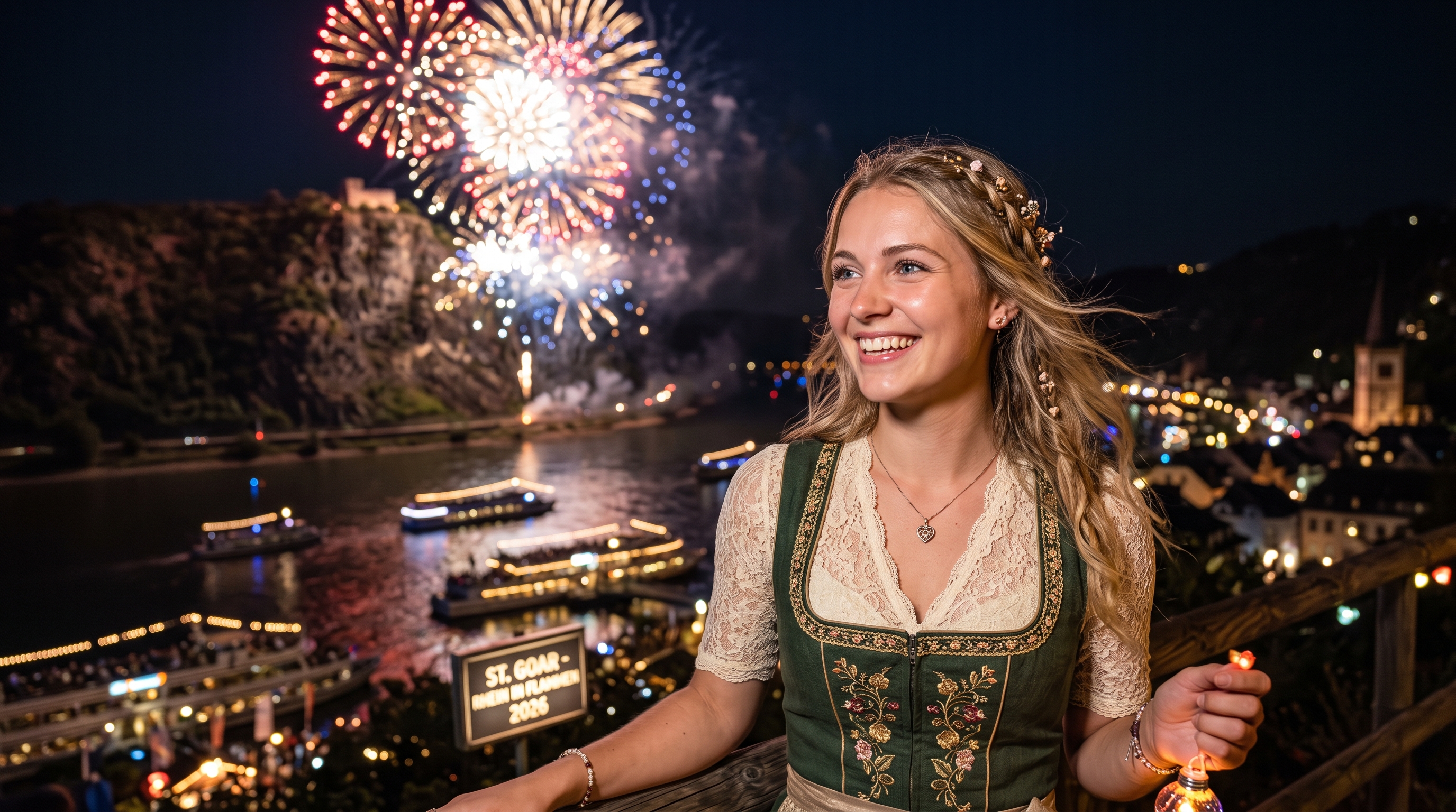 Rhein in Flammen St. Goar 2026: Termin, Feuerwerk und Tickets