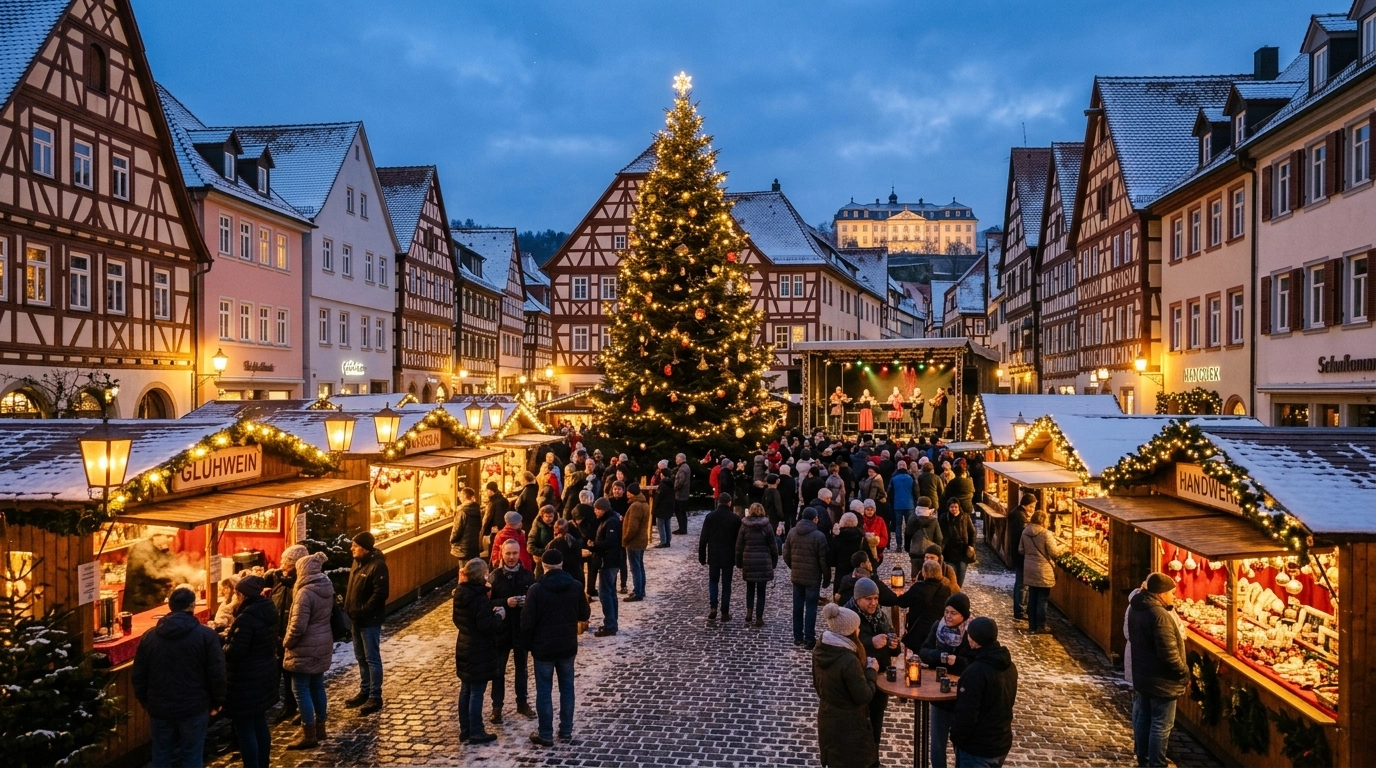 Rheinsberger Weihnachtsmarkt 2026: Advent in der Altstadt am Kirchplatz