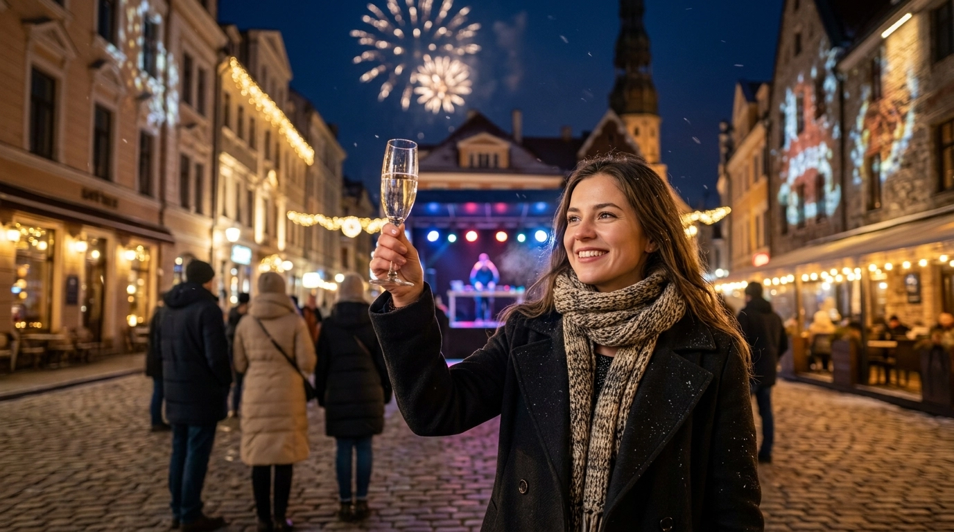New Year's Eve in Riga 2026/2027 – Silvesterfeier in der Altstadt
