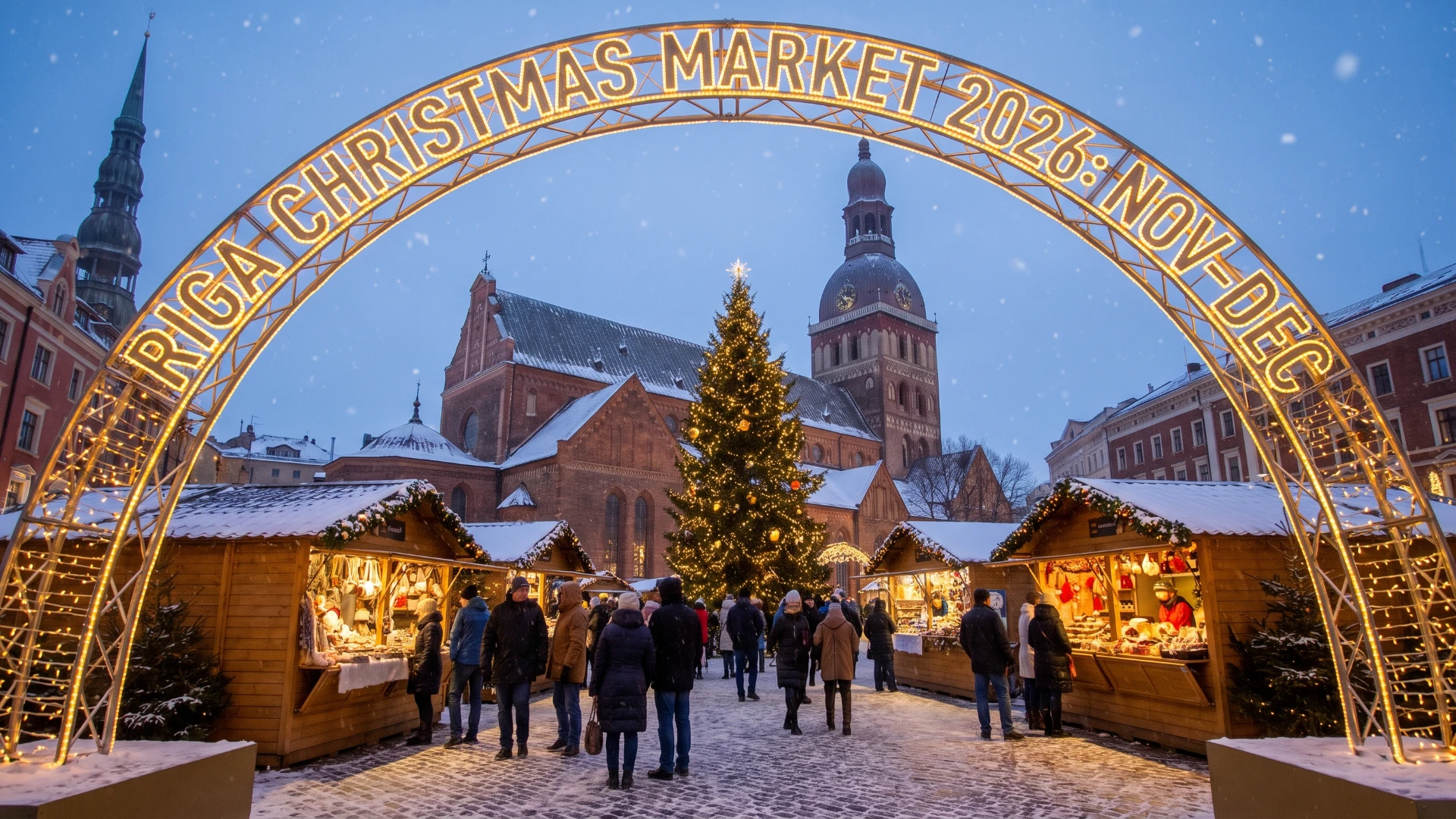 Weihnachtsmarkt Riga 2026 – Programm, Öffnungszeiten & Tipps