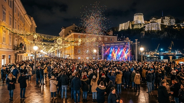Silvester in Rijeka (Kroatien) 2026/2027: Feiern, Programm und Events