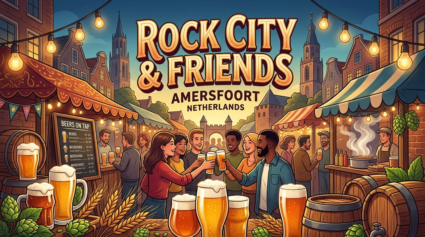 Rock City & Friends 2026 – Craft-Bier-Wochenende in Amersfoort