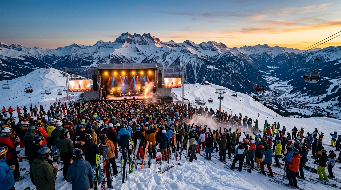 Rock the Pistes Festival in Morzine / Portes du Soleil (Frankreich) 2026/2027: Termine, Tickets und Ski-Konzerte