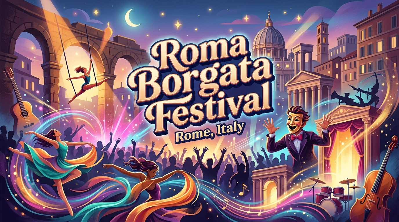 Roma Borgata Festival 2027: Kunst und Theater in den Vierteln Roms