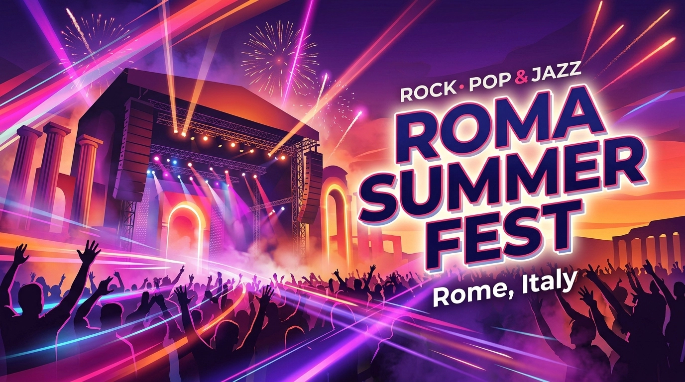 Roma Summer Fest 2027: Concert Series at the Cavea in Rome
