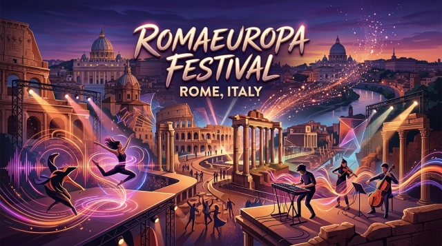 Romaeuropa Festival 2026: Zeitgenössische Kunst in Rom