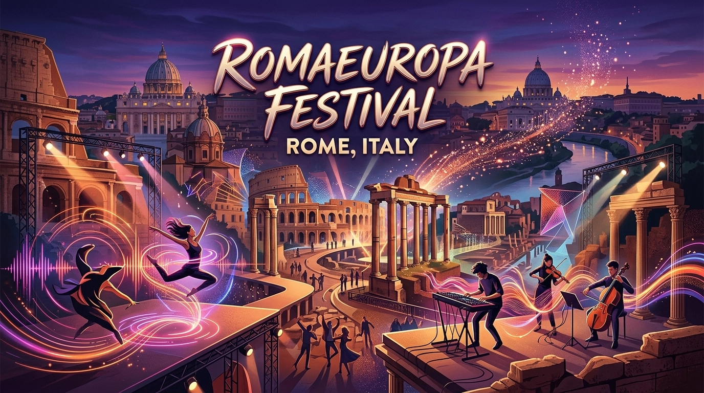 Romaeuropa Festival 2026: Zeitgenössische Kunst in Rom