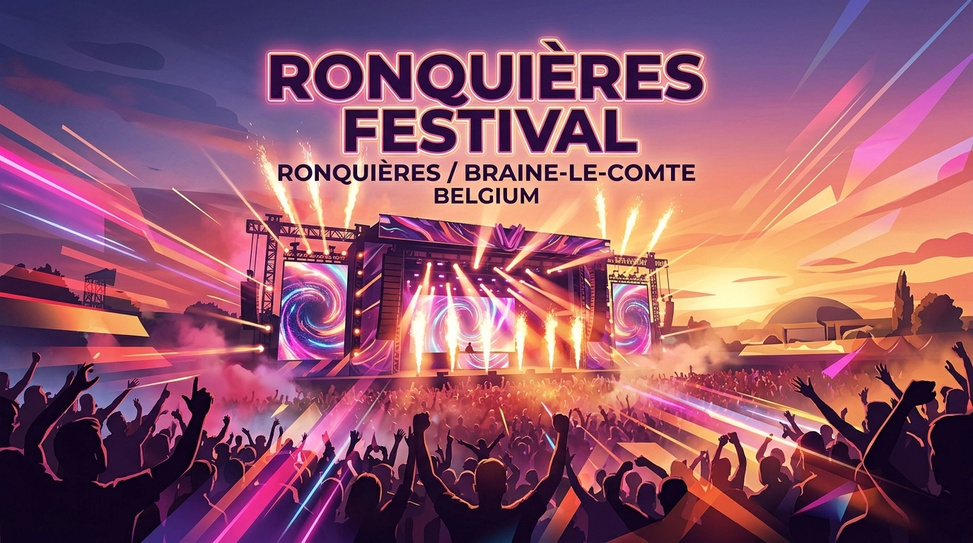 Ronquières Festival 2027 in Ronquières (Belgien) – Pop, Hip-Hop & Live am Plan incliné