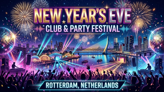 Silvester in Rotterdam 2026/2027 – Clubnächte, Bälle & Partys