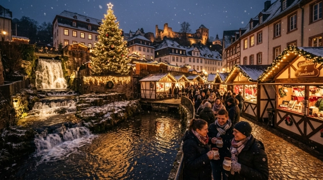 Saarburger Christkindlmarkt 2026 in Saarburg (Deutschland) – Termine, Highlights & Tipps