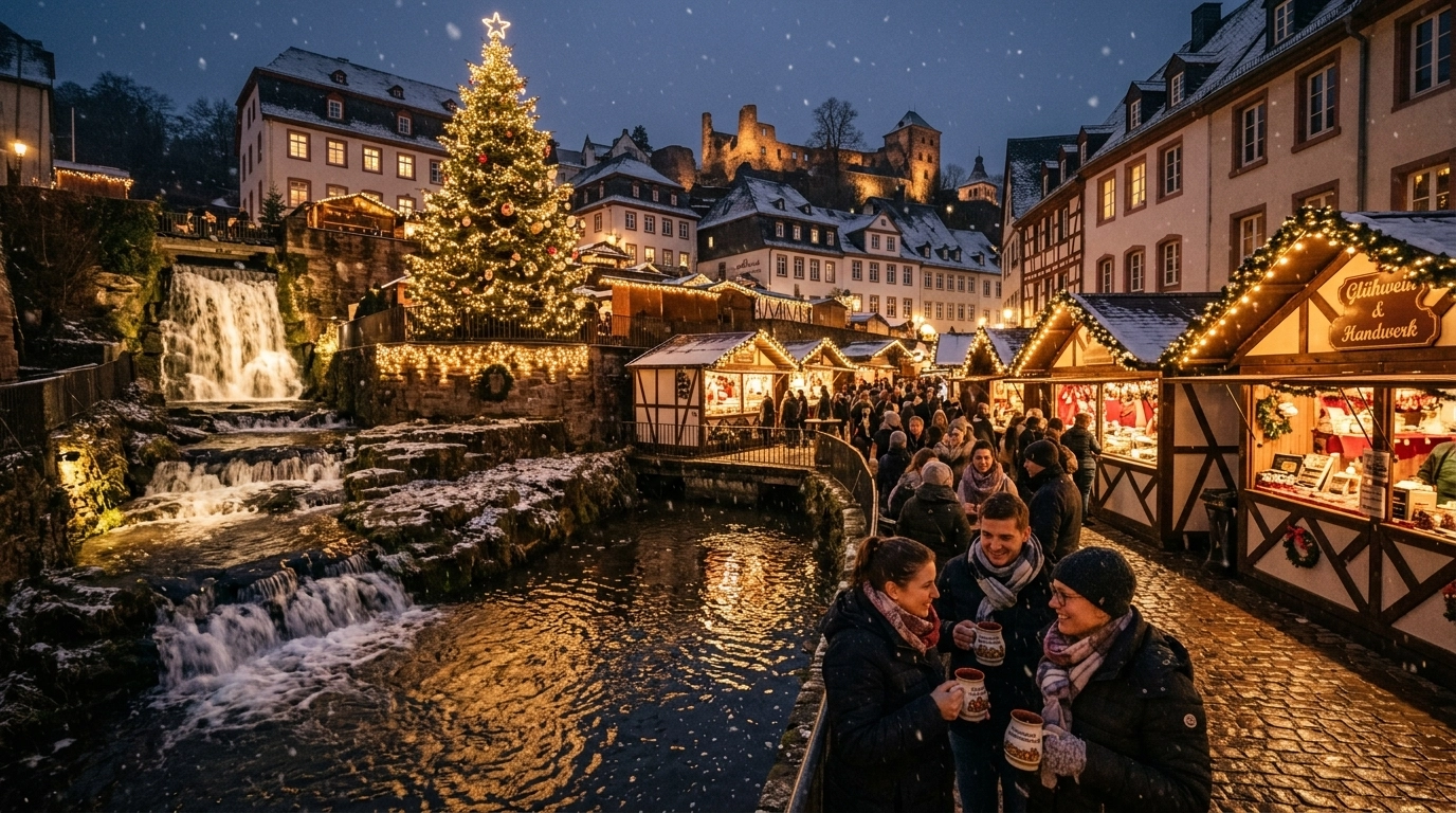 Saarburger Christkindlmarkt 2026 in Saarburg (Deutschland) – Termine, Highlights & Tipps