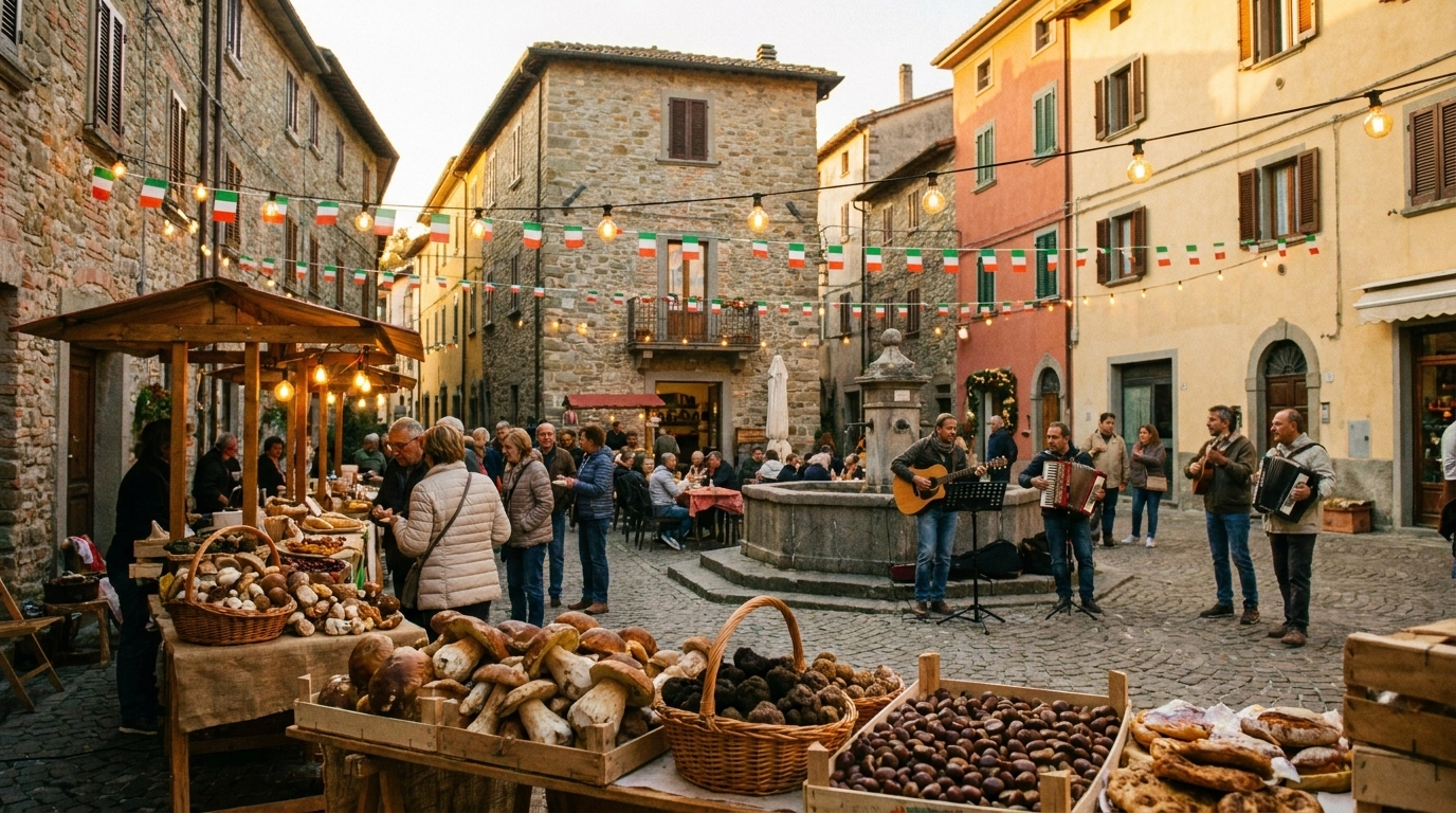 Sagra del Fungo Porcino di Borgotaro 2026: Trüffel und Pilzfest in der Emilia Romagna