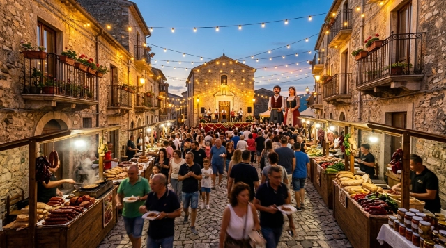 Sagra della 'Nduja Spilinga 2027: Kalabriens würzigstes Fest