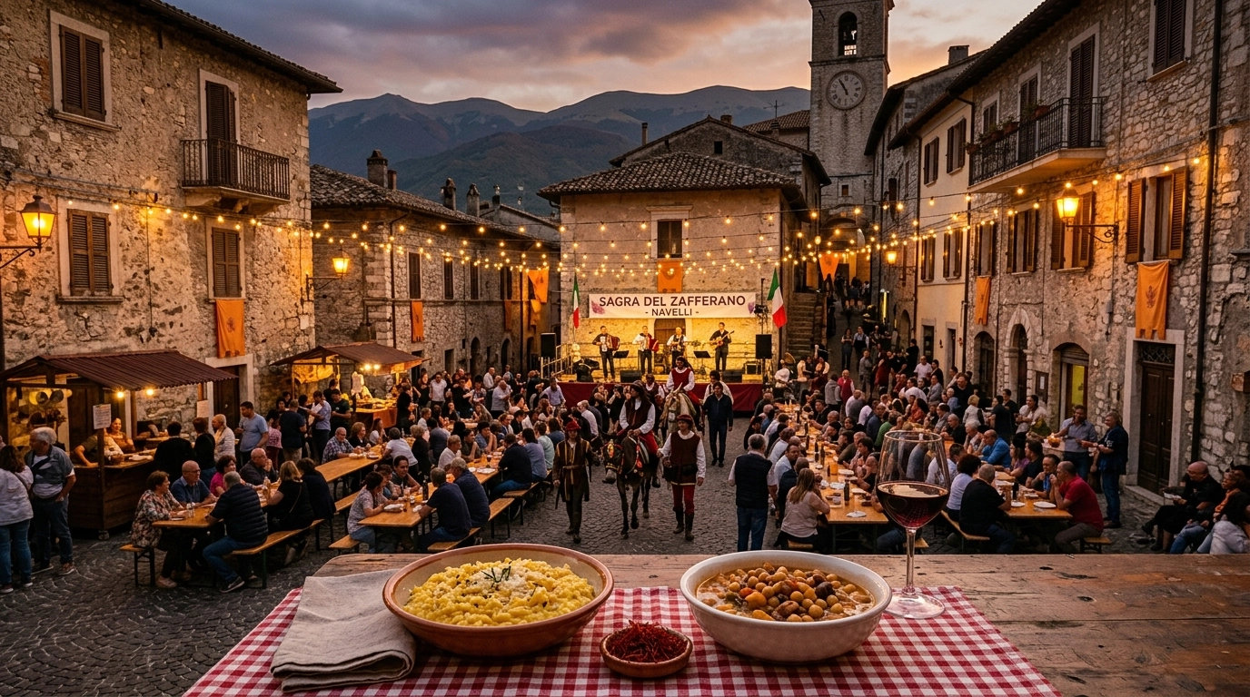 Sagra dello Zafferano 2027: Saffron Festival in Navelli, Abruzzo