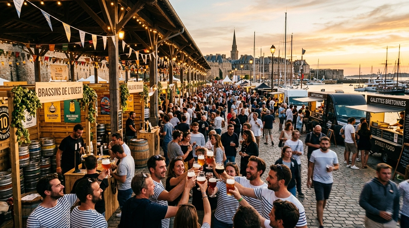 Saint-Malo Craft Beer Expo 2027 – Handwerksbier-Festival an der bretonischen Küste