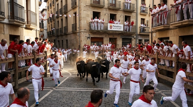 San Fermín Pamplona 2027: Stierlauf und Festwoche in Spanien