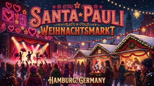 Santa Pauli Weihnachtsmarkt 2026 – Hamburgs erotischer Weihnachtsmarkt