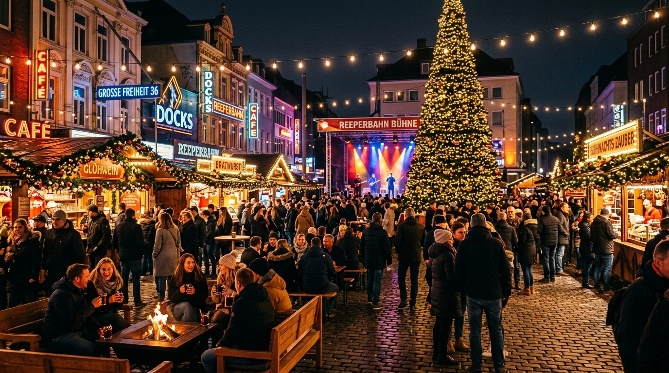 Santa Pauli Weihnachtsmarkt Hamburg 2026: Der andere Weihnachtsmarkt auf der Reeperbahn