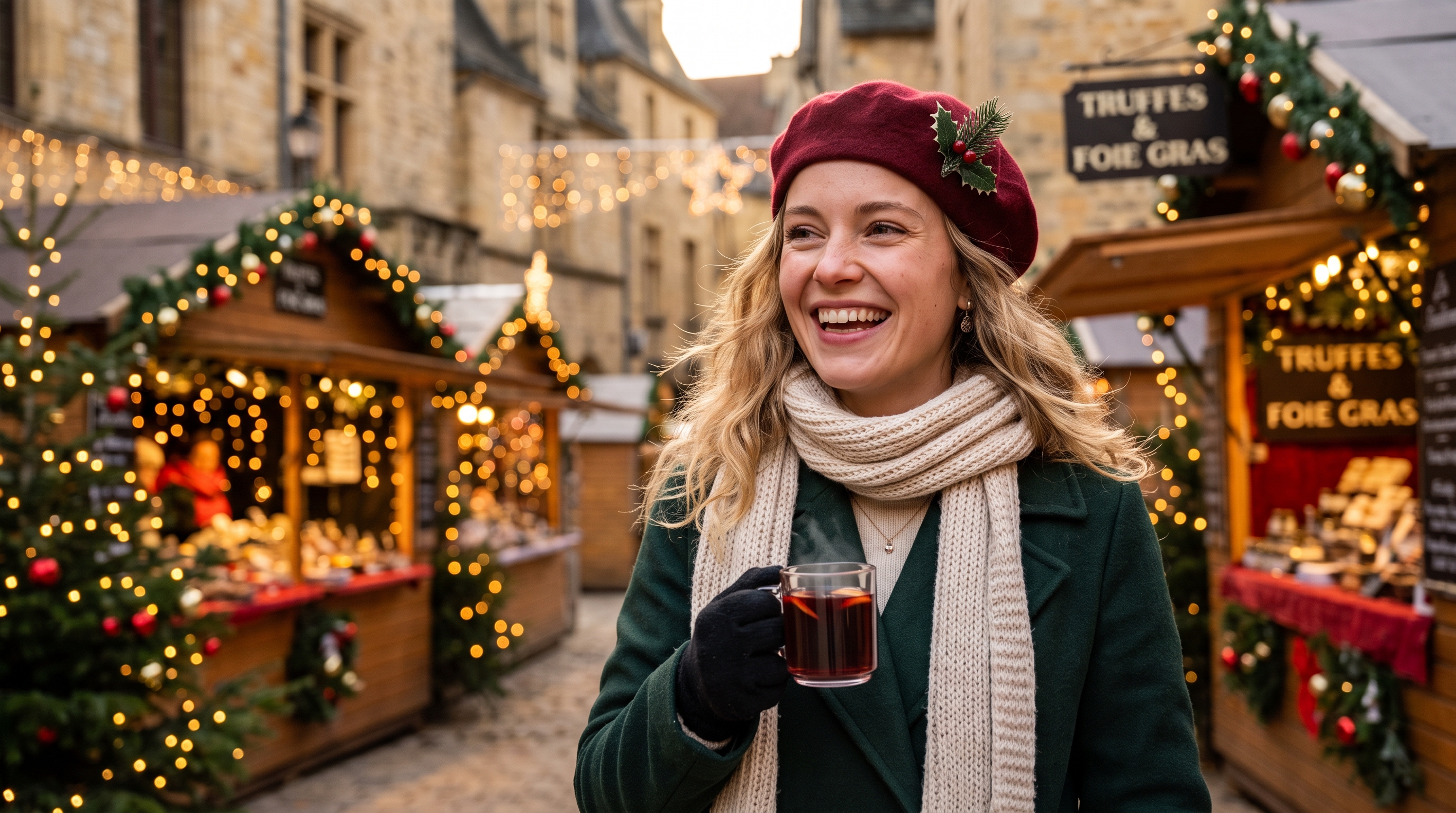 Weihnachtsmarkt in Sarlat 2026 – Gourmet-Erlebnis, Trüffel & Entenleber