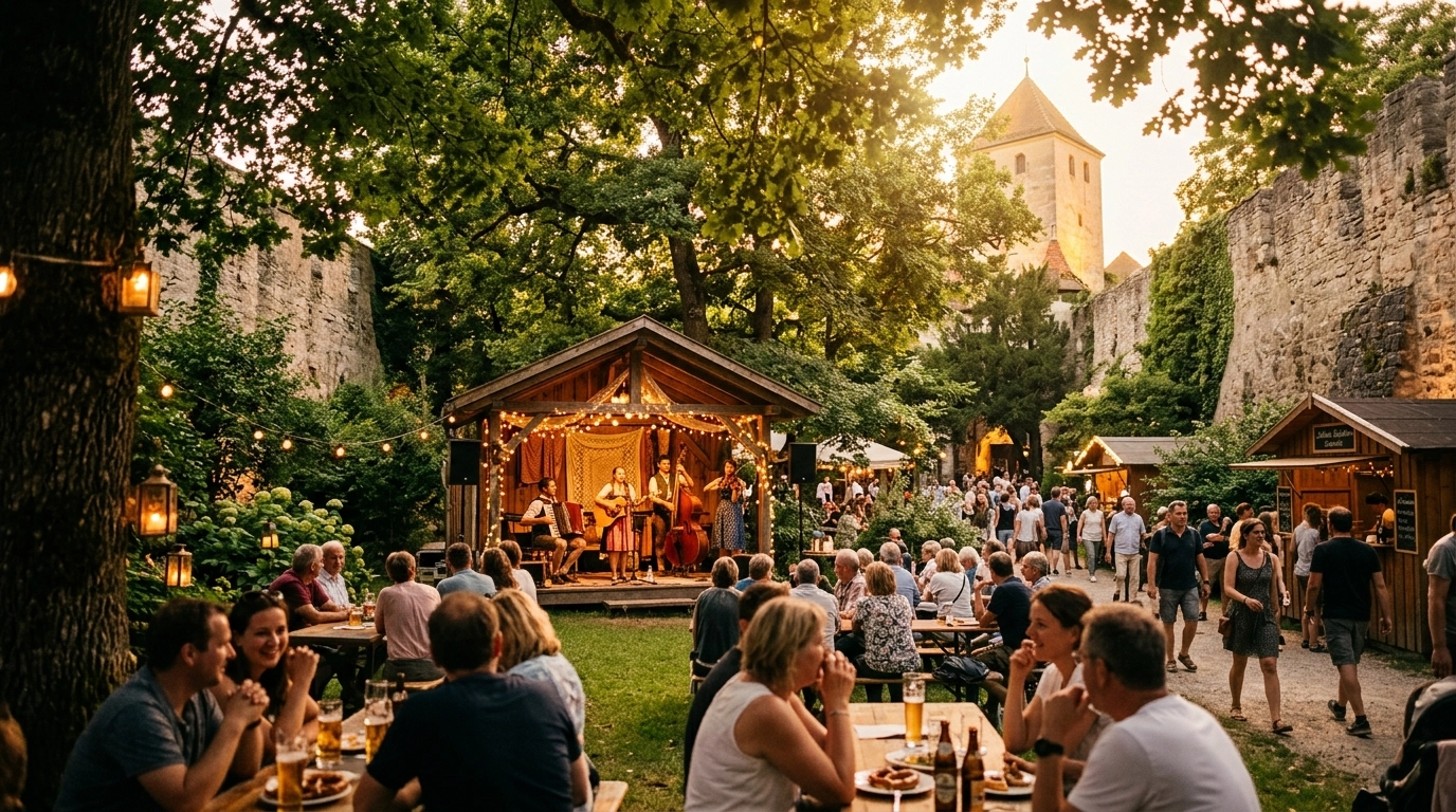Schlossgartenfest Abensberg 2027 – Sommerliches Open-Air im historischen Schlossgarten