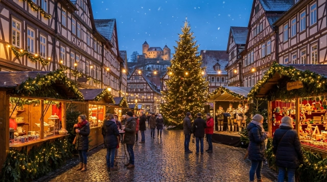 Schmalkalder Herrscheklasmarkt 2026: Advent in der Fachwerkstadt