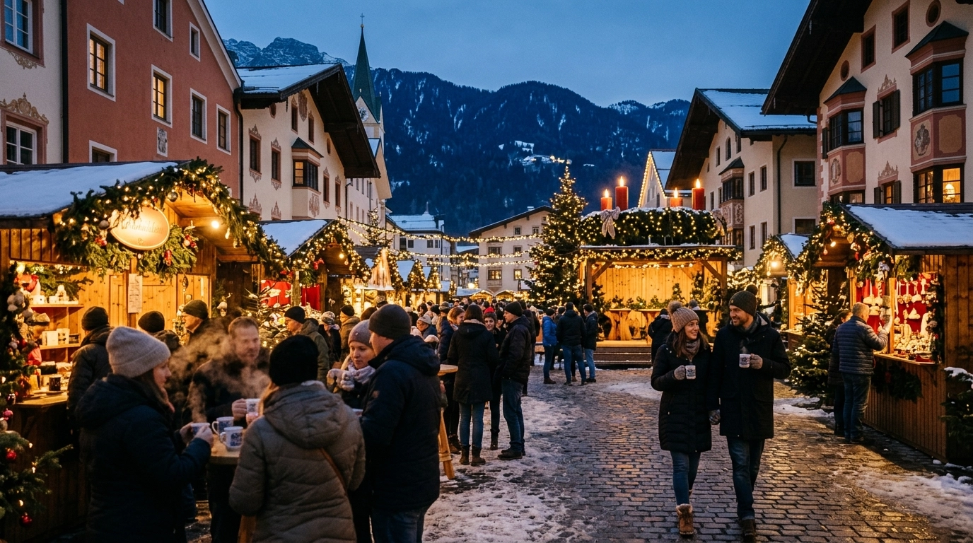 Schwazer Advent 2026: Weihnachtsmarkt am Maximilianplatz in Tirol