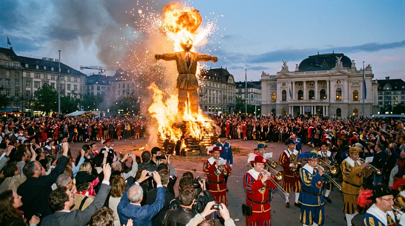 Sechseläuten Zürich 2027 – Zürcher Frühlingsfest mit Böögg-Verbrennung