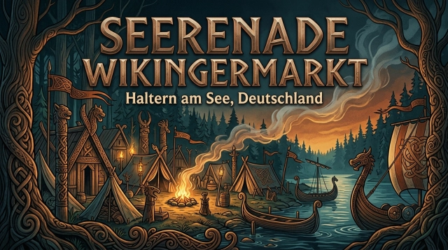 11. SEErenade Wikingermarkt 2026: Lagertage am Silbersee Haltern