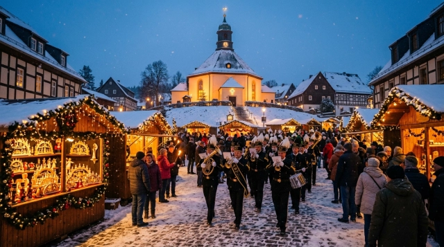 Seiffener Weihnacht in Seiffen (Deutschland) 2026: Termine, Bergparaden & Erzgebirgische Holzkunst