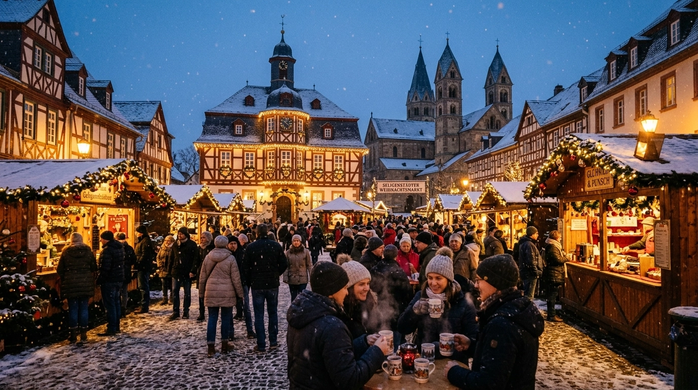 Seligenstadt Weihnachtsmärkte 2026 – Adventsmarkt & Lebendiger Adventskalender