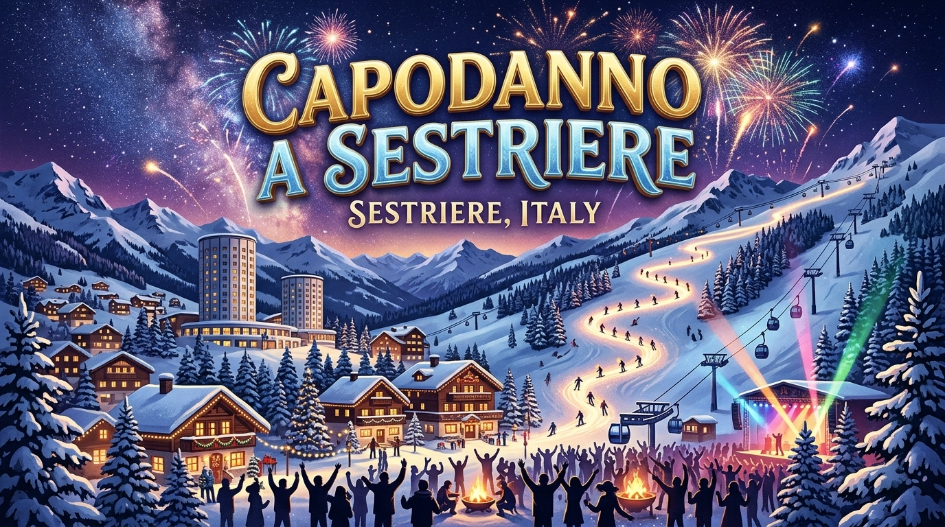 Silvester in Sestriere 2026/2027: Partys, Clubs & Discos