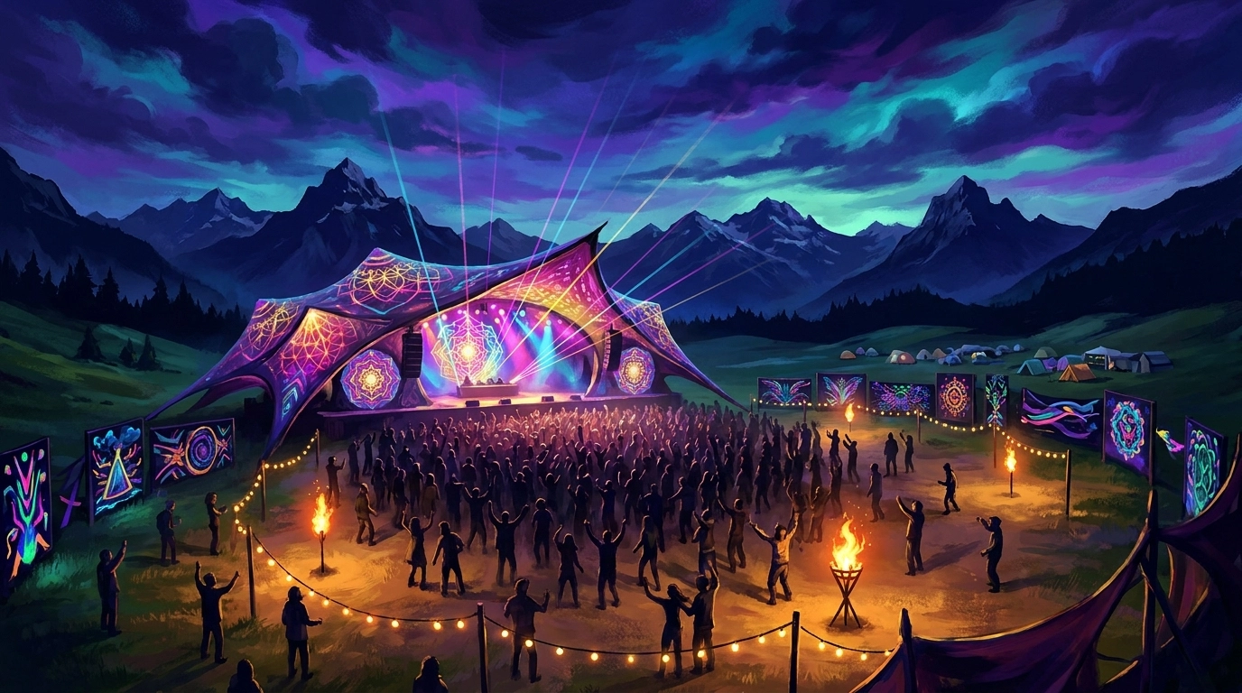 Shankra Festival 2027: Psytrance in den Schweizer Alpen