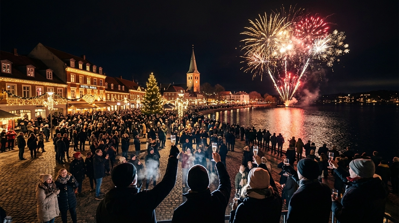Silvester in Silkeborg (Danemark) 2026/2027: Feierlichkeiten, Programm und Feuerwerk