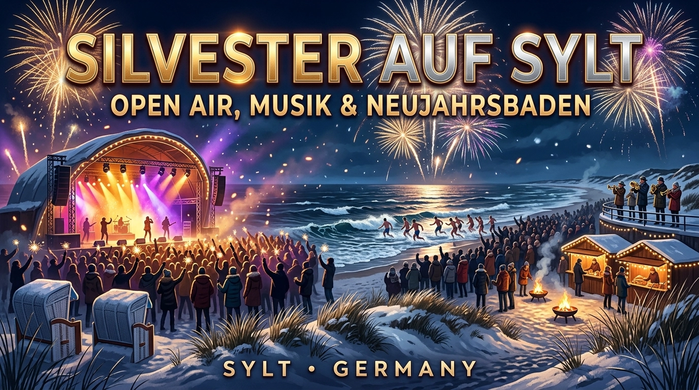 Silvester auf Sylt 2026-2027 – Partys, Clubs & Open Air