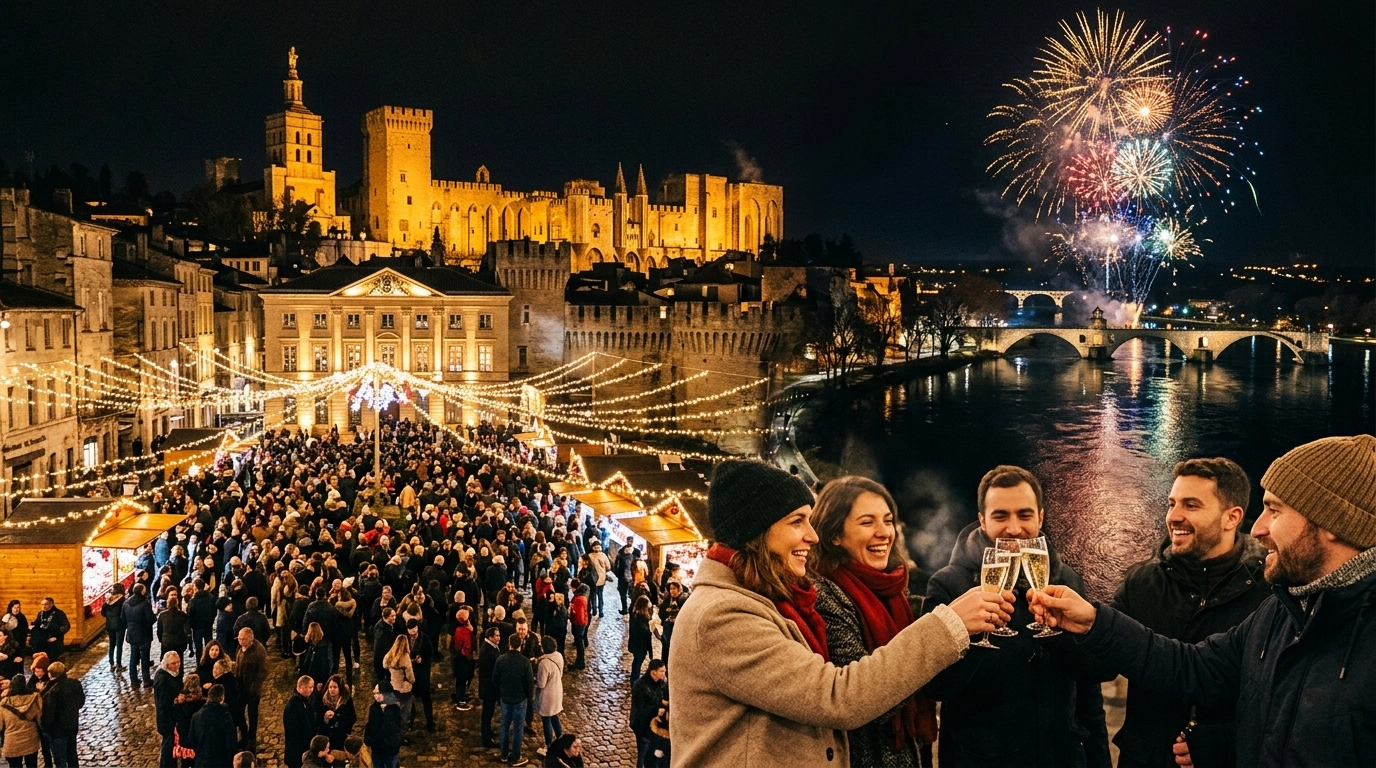 Silvester in Avignon (Frankreich) 2026/2027 – Feiern, Programm und Events