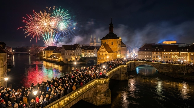 Silvester in Bamberg 2026/2027 – Feuerwerk, Konzerte und Feiern
