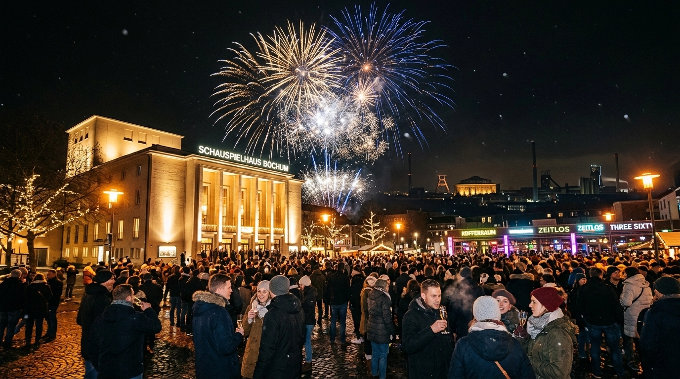 Silvester in Bochum 2026/2027: Feiern, Partys und Programm