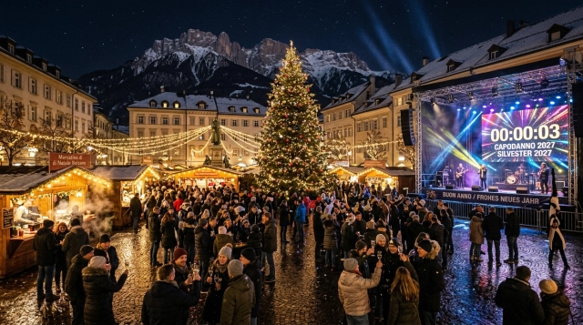 Silvester in Bozen (Italien) 2026/2027: Programm, Feiern und Events