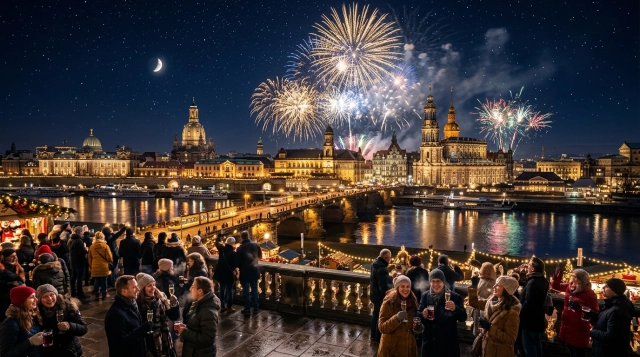 Silvester in Dresden 2026/2027 – Feuerwerk, Konzerte und Feiern