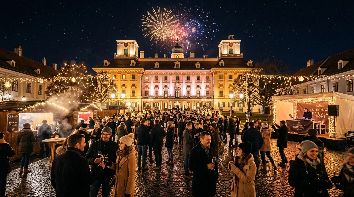 Silvester in Eisenstadt (Österreich) 2026/2027: Feiern am Schloss Esterházy