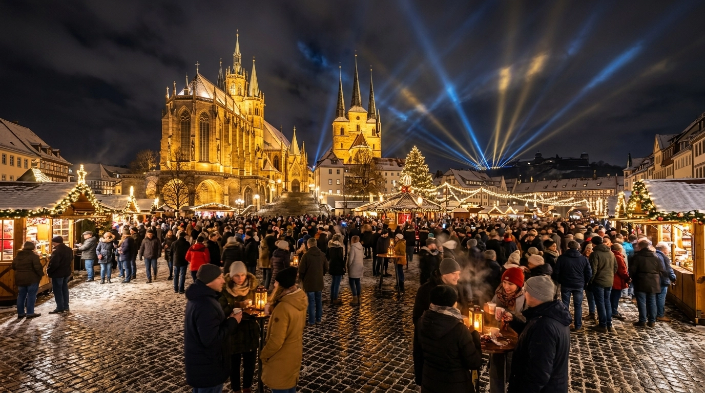 Silvester in Erfurt 2026/2027 – Feiern, Programm und Events