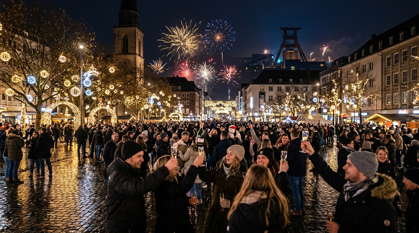 Silvester in Essen 2026/2027 – Feiern, Programm & Events