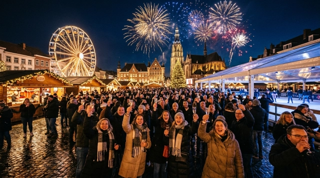 Silvester in Hasselt (Belgien) 2026/2027: Feuerwerk, Programm und Feiern