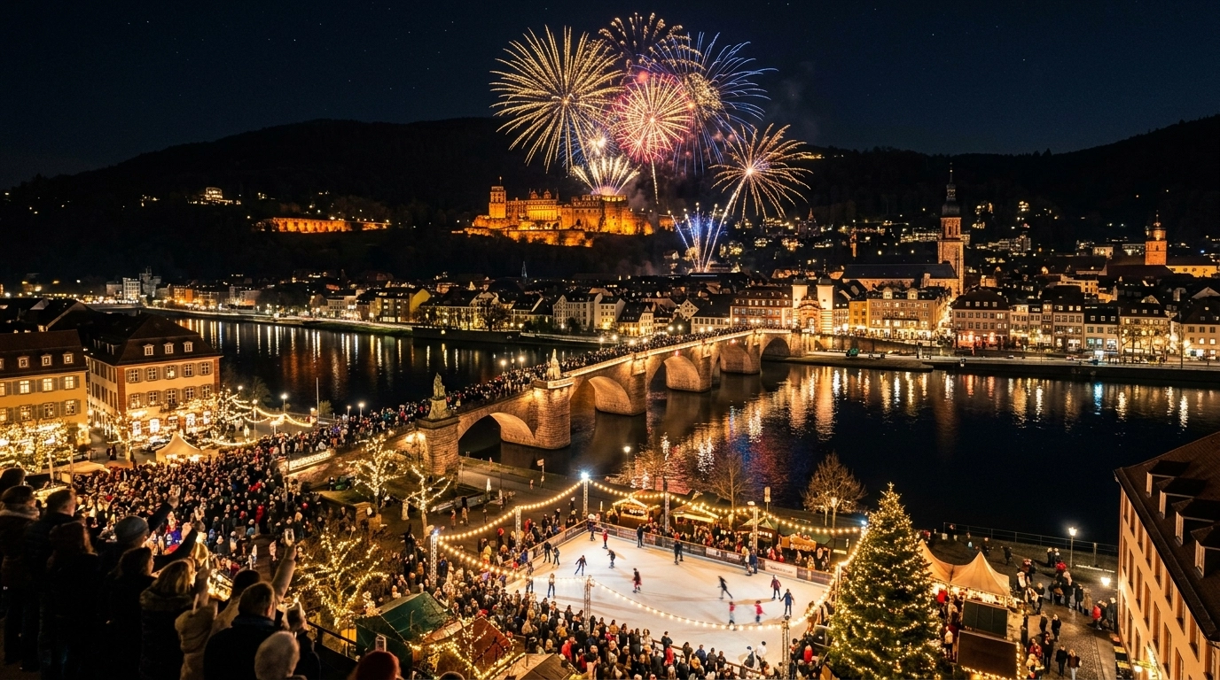 Silvester in Heidelberg 2026/2027 – Feiern, Programm und Highlights